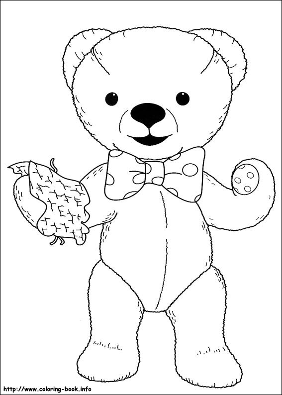 Andy Pandy coloring picture